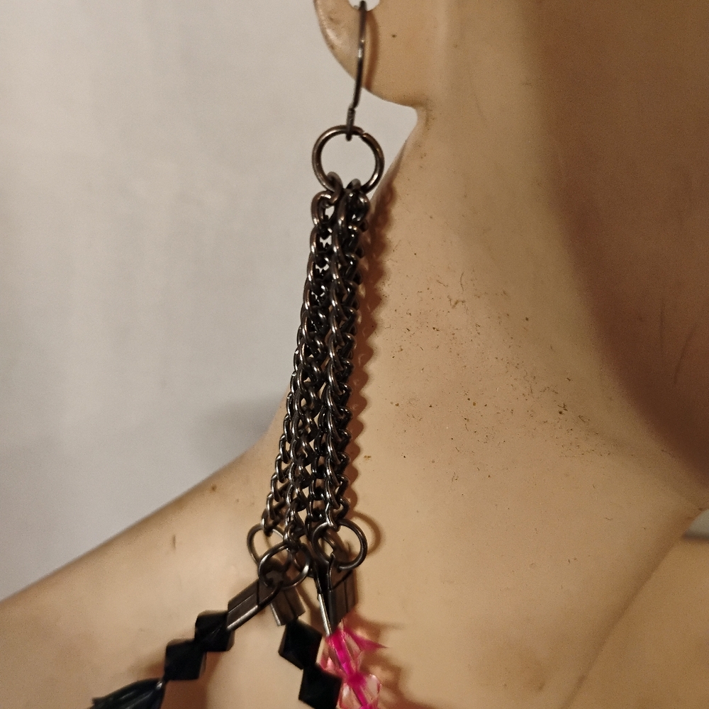 Large Feather Pierce Earring Set - image 2